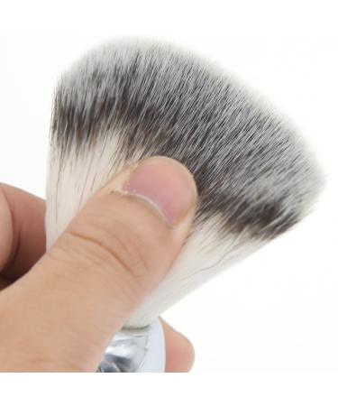 Buy Sourcing Map Chrome Handle Soft Badger Hair Shaving Brush - Perfect Gift for Men & Barbers - Buy Online on GoSupps.com