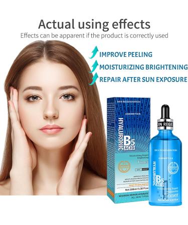 Hyaluronic Acid & B5 Toner for Face - Hyaluronic Acid Face Toner - B5 Face Toner Essence Water - Moisture Hydrate Refresh Plump Skin - Smooth Tender Firm Lift Pore - Restore Elasticity Reduce Dryness - Buy Online on GoSupps.com