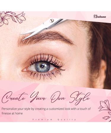 Stelone Premium Small Curved Cuticle Scissors - Stainless Steel Manicure Tool for Women - Buy Online on GoSupps.com