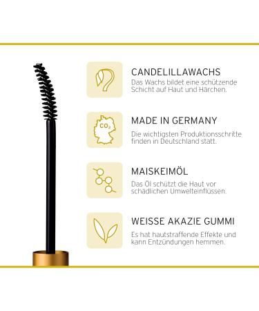  EVOBEAUT evoeye Volume Mascara 6ml | Mascara for extra volume | Mascara for maximum volume and optimal definition | Eye Makeup - Buy Online on GoSupps.com