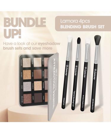 Smokey Eye Neutral Eyeshadow Palette - 12 Highly Pigmented Cool Toned Shades for Professional Nude Looks - Travel Size Makeup Palette - Buy Online on GoSupps.com