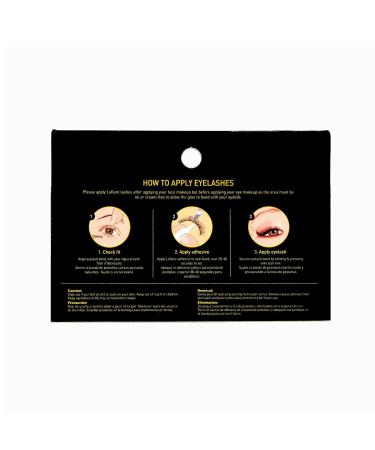 Laflare Silk 3D Faux Mink Eyelashes Bundle - Handmade Knitted Style Lashes - Natural Look, Reusable, Easy to Apply - SD05L (1-3 Pack Special) - Buy Online on GoSupps.com