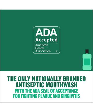 Listerine Freshburst Antiseptic Mouthwash 1L - Kill 99% Germs, Fight Bad Breath & Plaque, ADA Accepted Spearmint - Buy Online on GoSupps.com