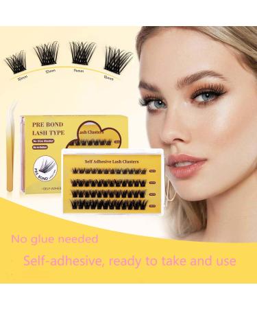 Shop 5D Fake Eyelashes - DIY Adhesive Reusable No Glue Required | Natural Curling | International Shipping - Buy Online on GoSupps.com