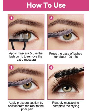 Kalolary Heated Eyelash Curlers 4 Temp Modes Heated Lash Curler with Eyelash Tweezers and Lash Comb 8s Fast Heating Electric Eyelash Curler with LED Display for 24h Long Lasting Natural Curling - Buy Online on GoSupps.com