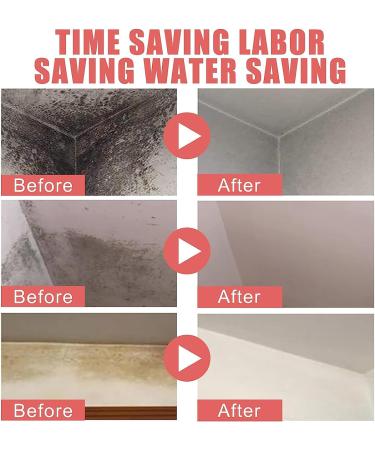 Mold Remover Gel Mold and Mildew Remover Bathroom Cleaner Silicone & Tile Stain Cleaner Gel Deep Clean Household Kitchen (1 Pcs) - Buy Online on GoSupps.com