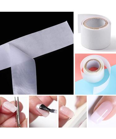 Luvadeyo Self-Adhesive Silk Nail Wraps - 3 Rolls Strengthening Protection for UV Gel & Acrylic Nails | Nail Art Tool - Buy Online on GoSupps.com