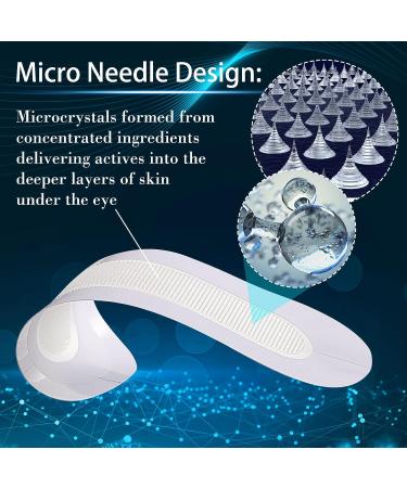 Lounsweer 8 Pairs Micro Needling Eye Patch - Firming Gel Mask for Puffy Eyes & Dark Circles - Buy Online on GoSupps.com