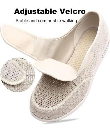 DITESABE Womens Wide Fit Diabetic Home Shoes - Cozy Arthritis & Edema Relief - Buy Online on GoSupps.com