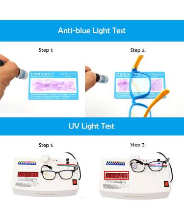 Chiwanji Kids Blue Blocking Eyeglasses - Bendable Soft Silicone Frame for Children - Black | International Shipping Available - Buy Online on GoSupps.com