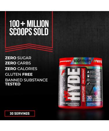 ProSupps Mr. Hyde Signature Pre Workout - Lollipop Punch Flavor, 7.6 oz (216 g) - Buy Online on GoSupps.com