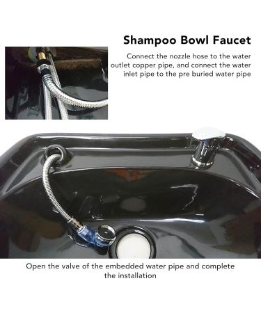Salon Shampoo Faucet Salon Basin Tap Replacement Bowl Hose Shampoo Faucet Salon Mixing Valve Professional Shampoo Bowl Faucet Hose for Shampoo Bed - Buy Online on GoSupps.com