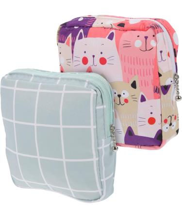 Alipis 8 STK Cotton Storage Bags for Women's Menstrual Products | Washable Period Travel Pouches | Colorful Lipstick & Bandage Holder - Buy Online on GoSupps.com