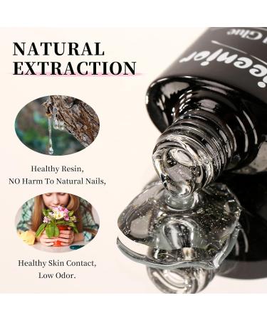 Aieenjor Extra Strong 4 in 1 Nail Glue for Artificial Nails - UV Gel Adhesive for Tips Press-On & Acrylic Nails - 8ml - Buy Online on GoSupps.com