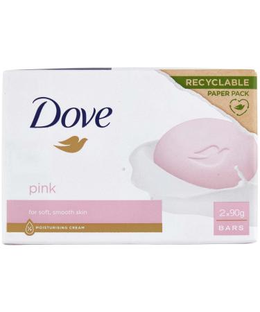 Dove Dove Solid Soap Pink 2 x 90 g 180 g