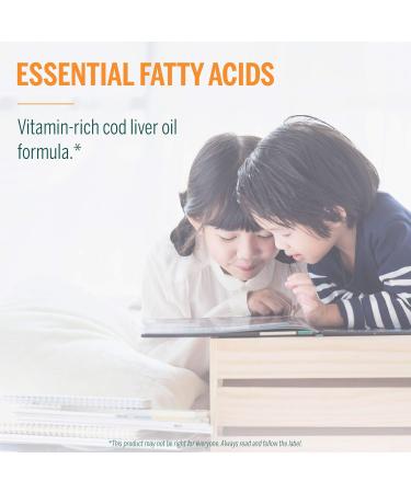 Genestra Brands - Cod Liver Oil Forte - Vitamin and Essential Fatty Acid Supplement to Support Cognition Bones Vision and Skin - 300 ml Liquid - Natural Citrus Flavour - Buy Online on GoSupps.com
