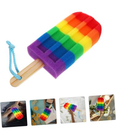 minkissy Sponge Bath Kid's Ice Cream Bath Ball & Exfoliating Sponge Body Wash Scrubber Sponges Bath Sponge Body Wash Sponge Bathing Skin Scrubber High Density Shower Supplies Child - Buy Online on GoSupps.com