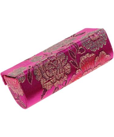 Chinese Traditional Flower Lipstick Case Holder with Mirror - 5 Pack Travel Lip Balm Box - Ideal for Makeup on the Go - Perfect Lipstick Storage Solution - Buy Online on GoSupps.com