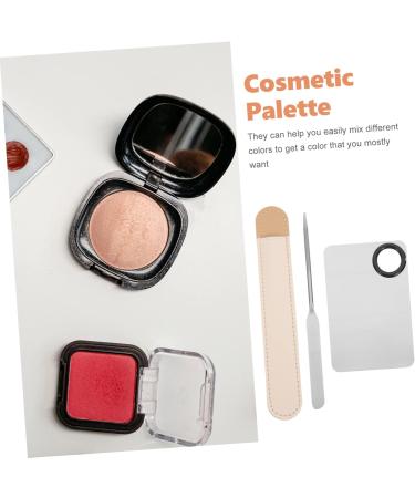1 Ensemble Palette de M lange Acier Inoxydable Spatule pour Fond Art Ongles Pratique pour Salons de Beaut et Diy 17.5X7.5CM - Buy Online on GoSupps.com