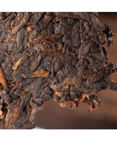 HQZM Yunnan Puer Ripe Tea Soft Ripe Menghai Flavor 357g Orchid Fragrance All Over Unique Tea Charm - Buy Online on GoSupps.com