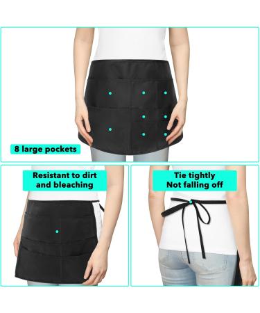 Waterproof Hair Stylist Apron with 5 Pockets | Bleach-Proof Barber Apron for Men & Women - Ideal for Salons & Cosmetology - Buy Online on GoSupps.com