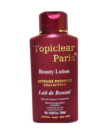 Topiclear PARIS INTENSE PREMIUM Skin Lightening Beauty Lotion Milk 500ML (EU) - evens skin tone on hyperpigmented areas - By Sonik Products Ltd