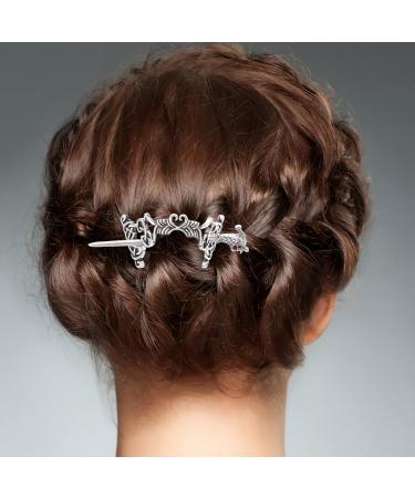 OSALADI 2 Sets Hair Clips Metal Hair Accessories for Thick Hair Barrettes for Thick Hair Hair Pins for Women Metal Hair Clip Women's Hair Clips Women Hairpin Miss Vintage - Buy Online on GoSupps.com