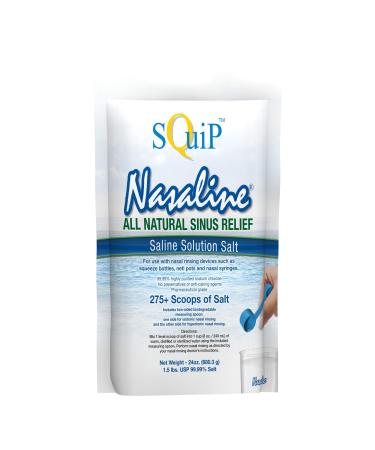 Squip Saline Solution Salt 24 Ounce Pouch