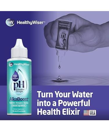 Buy Alkaline Water pH Booster Drops with Natural Vitamins - Enhance Hydration & Health - Buy Online on GoSupps.com