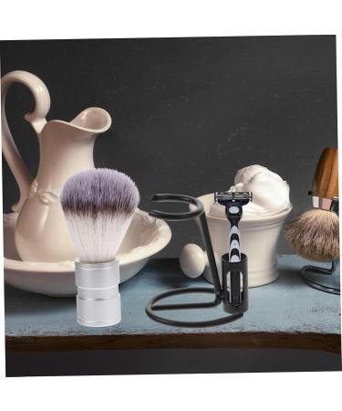 NOLITOY Stainless Steel Razor Holder & Shaving Brush Stand - Men's Shaver & Shave Cup Rack for Ultimate Grooming Supplies - Buy Online on GoSupps.com