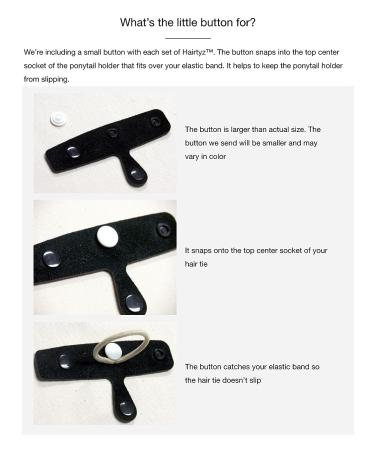 Jissy Leather Hair Ties - Chestnut/Marron - Small Size - Glossy Brown Snaps | Ponytail Holder for Men and Women - Buy Online on GoSupps.com