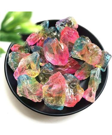 Stone Crafts 100g Electroplated Multicolor Crystal Gemstone Reiki Crystal Gemstones Stones Stone Crystal Reiki - Buy Online on GoSupps.com