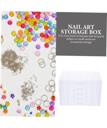 FRCOLOR Box Drawer Storage Box Nails Accessories Desk Attachment Nails Decoration Storage of Jewellery Beads Organiser for Nail Tips Container for Nail Tips Dog P.s - Buy Online on GoSupps.com