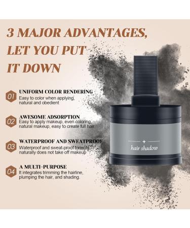 Best Black Hair Concealer Powder | 4g Root Repair Powder for Thin Hair - International Shipping Available - Buy Online on GoSupps.com