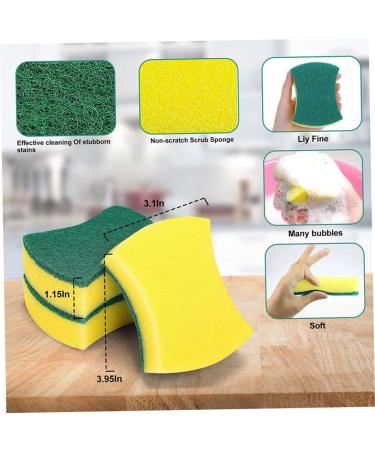 Kitchen Cleaning Sponges 24 Packs Eco Non-Scratch for Dish Cleaning Scrub Sponges Eco Non-Scratch for Dish Cleaning Scrub SpongesKitchen Cleaning Sponges - Buy Online on GoSupps.com