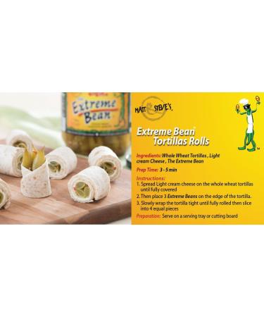 The Extreme Bean - Hot & Spicy Pickled Green Beans. 500 ML (3 Pack) - Buy Online on GoSupps.com