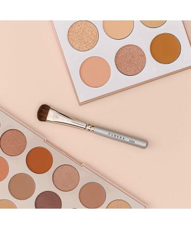 Buy KUBERA Eye Makeup Brush - 100% Natural Hair Blender Brush for Precision Eyeshadow & Concealer Application - Assembled in the USA - Buy Online on GoSupps.com