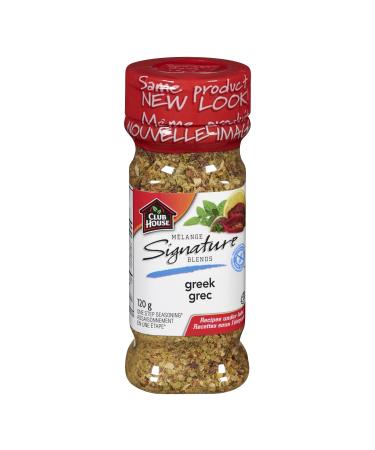 Club House Quality Natural Herbs & Spices Signature Blend Greek 120g Greek 120 g (Pack of 1)