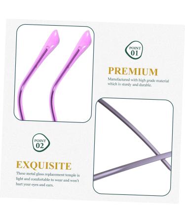 Buy Balue Replacement Glasses Accessories - Metal Frames & Brackets for Sunglasses - Violet 14.5x0.7cm - International Shipping Available - Buy Online on GoSupps.com