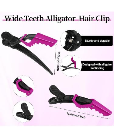 Magnetic Wrist Sewing Pincushion with Stainless Steel Pins & Hair Clips (Purple) - Buy Online on GoSupps.com