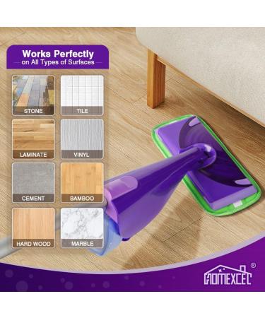 Microfiber Mop Pads for Swiffer Wet Jet - Reusable & Machine Washable - Pack of 4 - Buy Online on GoSupps.com