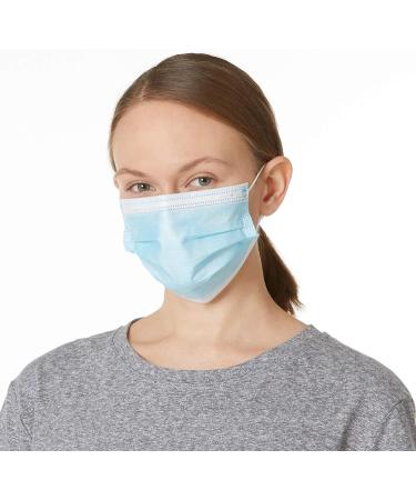 TouchGuard 3 Ply Type IIR Disposable Earloop Face Masks - Dust Protection, Breathable, Nose Clip - 20 Count - Buy Online on GoSupps.com