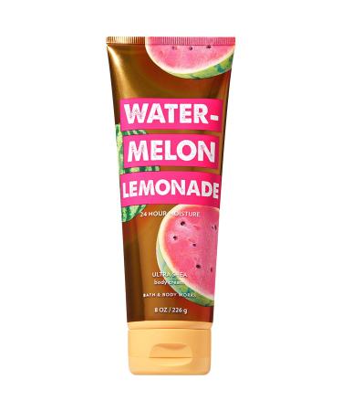 Bath and Body Works Watermelon Lemonade Ultra Shea Body Cream (24 Hour Moisture) 8 Ounce