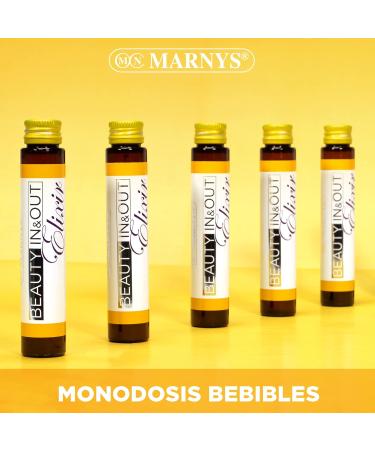  Marnys Marnys Hydrolyzed Collagen Drink for Beauty from the inside Beauty In & Out Elixir 14 vials 25 Ml - Buy Online on GoSupps.com