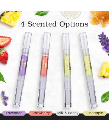 4-Pack Liquid Cuticle Protector Pen | Nail Strengthener & Moisturizer | Nail Art Accessories CZN-0201 - International Shipping Available - Buy Online on GoSupps.com