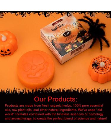 100% Pure Essential Oils Pumpkin Soap - Deep Cleans Pores Unclogs & Tightens - 100g | SWX-145 - International Shipping Available - Buy Online on GoSupps.com