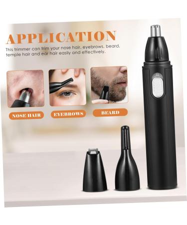 Buy Minkissy 4 Sets Nose Hair Trimmer & Shampoo - Stainless Steel Household Grooming for Men - International Shipping Available - Buy Online on GoSupps.com