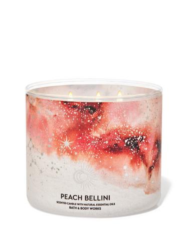 Peach Bellini 3 Wick Candle 14.5 oz / 411 g