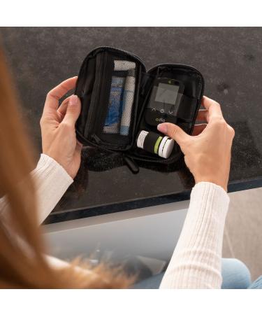 Adia Maxi-Sparset: Blood Sugar Control Kit for Diabetes - Includes Measuring Device 110 Test Strips Lanzettes & More - Buy Online on GoSupps.com