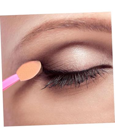 Baluue 160 Pcs Non Latex Cosmetic Eyeshadow Sponge Plastic Eye Shadow Brush Eye Shadow Sponge 6x1x0.8cmx2pcs Assorted Colorx2pcs - Buy Online on GoSupps.com